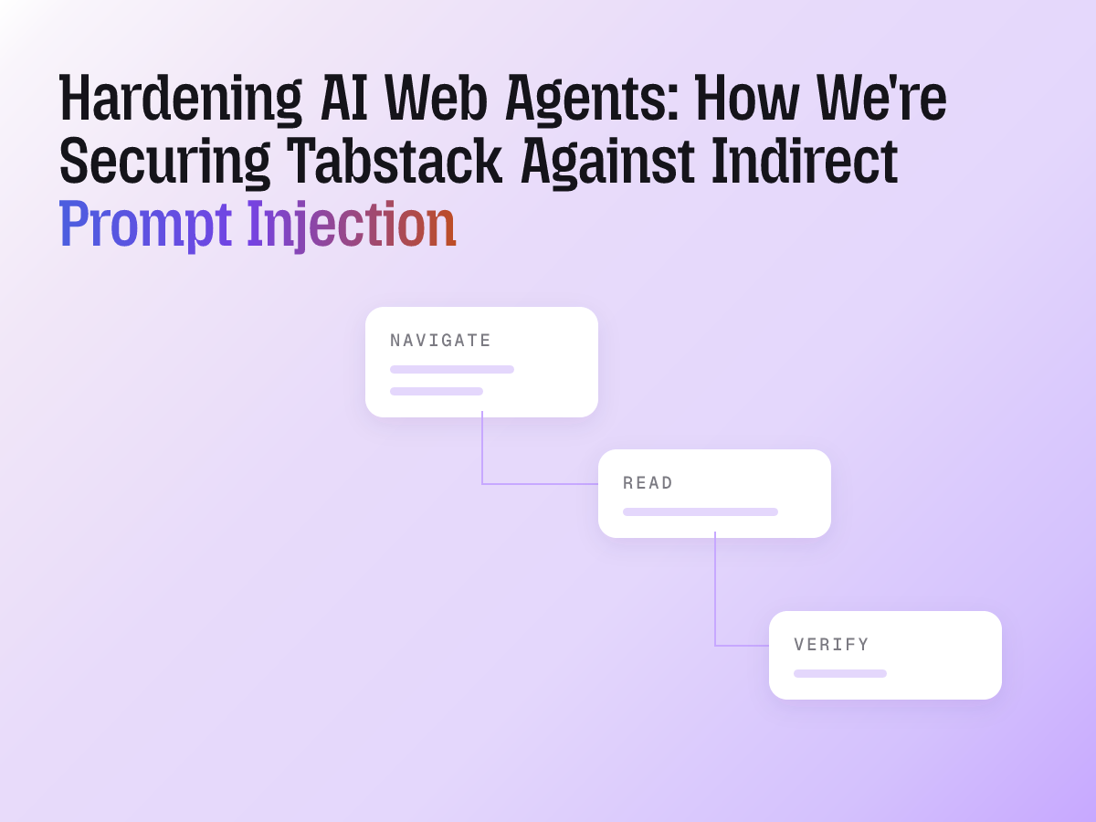 A technical look at the prompt injection vulnerability in Tabstack and the code changes made to fix it.